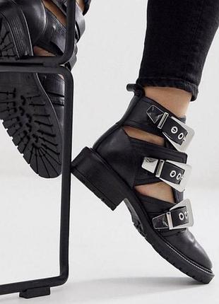 Кожаные ботинки asos