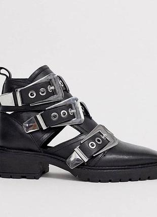 Кожаные ботинки asos