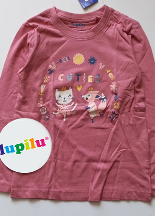 Пижама lupilu 12-18-24 мес. 86/92 на девочку котик домашний костюм пижамка штаны реглан кофта набор комплект классная george primark ovs4 фото