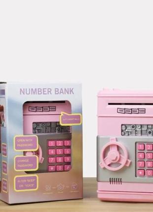 Копилка электронная копилка сейф number bank
490грн
