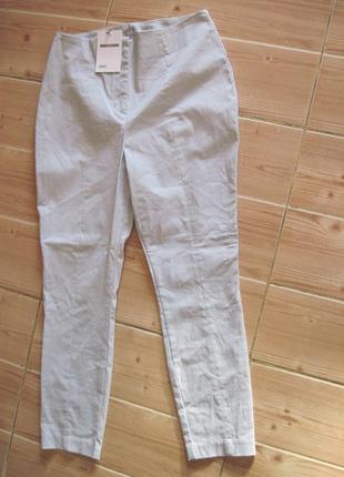 Новые серые стрейч. брюки "asos " р. 44