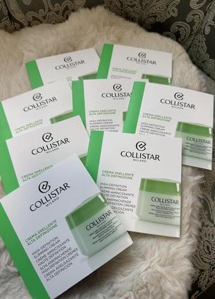 Оригінал набір пробник крем для схуднення collistar high-definition slimming cream
