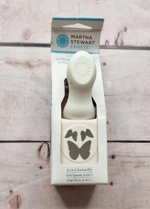Фигурный дырокол бабочки martha stewart m283036