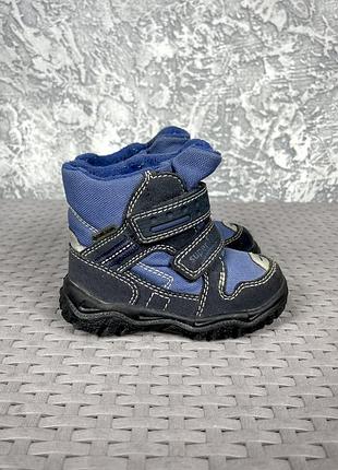 Superfit gore-tex сапожки ботинки 22 размер детские синие