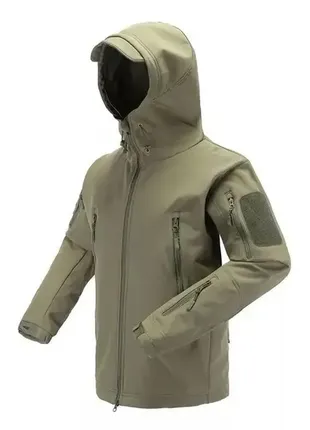 Куртка тактична soft shell esdy колір олива