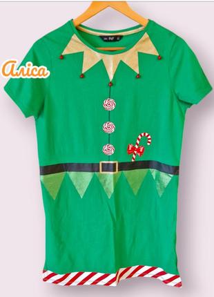 Новогоднее платье эльф