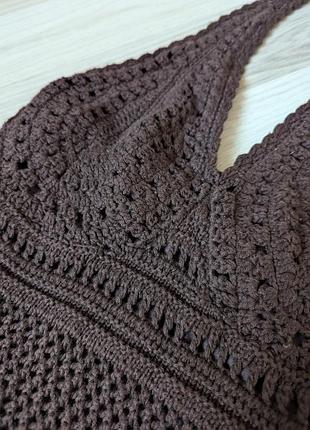 Винтажный вязаный сарафан victoria secret