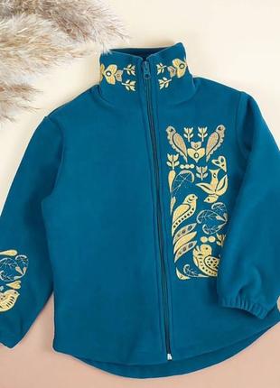 Флісова сорочка-кофта