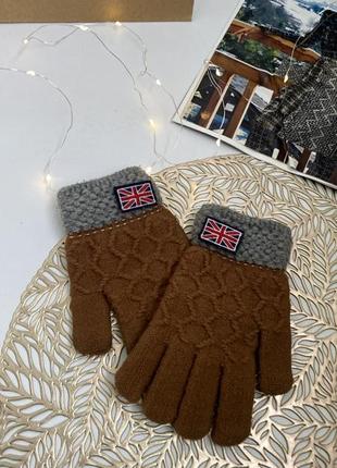 Детские перчатки, перчатки на мальчика 🤎6 фото