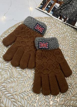 Детские перчатки, перчатки на мальчика 🤎7 фото