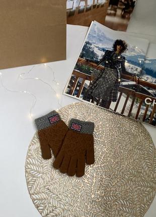 Детские перчатки, перчатки на мальчика 🤎3 фото