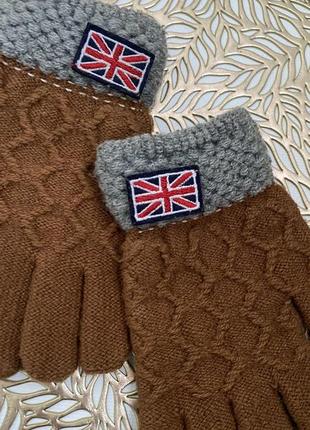 Детские перчатки, перчатки на мальчика 🤎5 фото