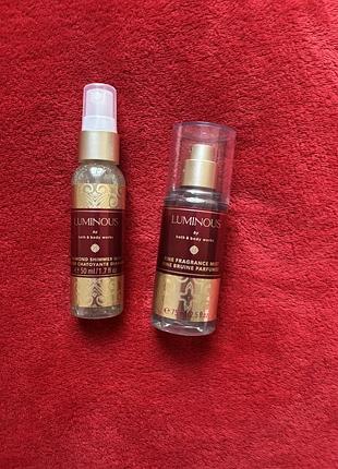 Парфумований спрей Bath And Body Works luminous