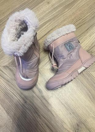 Чобітки на зиму/снігоходи на дівчинку