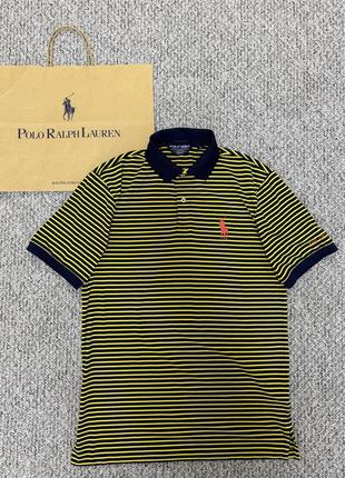 Мужское стильное поло polo ralph lauren оригинал
