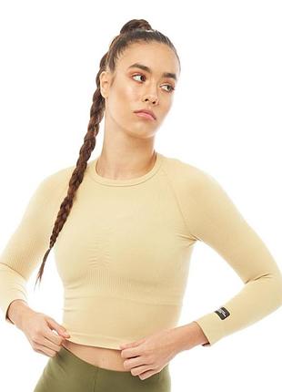 Укороченный бесшовный лонг ✨ adidas ✨ лонгслив утягивающий реглан топ adidas formotion cropped