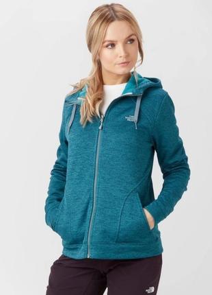 Женская толстовка с капюшоном с лого ✨the north face✨ kutum full zip худи с молнией курточка куртка на флисе с логотипом