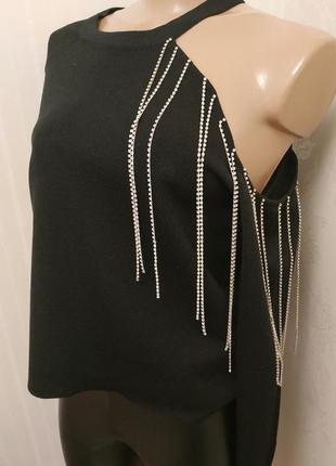 Стильная кофта с открытым плечом zara