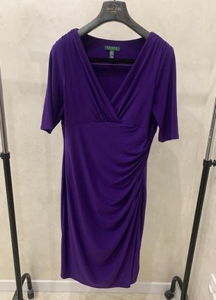 Оригінальне плаття фіолетового кольору від відомого бренду lauren ralph lauren