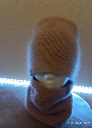 Шапка из премиальной ангоры