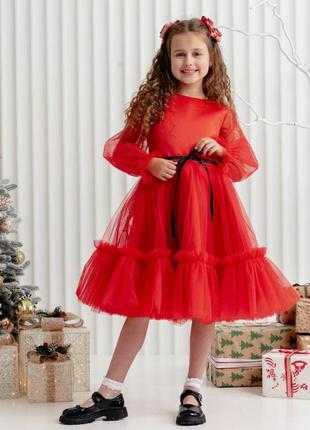 Святкова пишна сукня для дівчинки