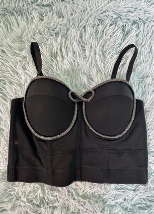 Корсетный топ бюстье