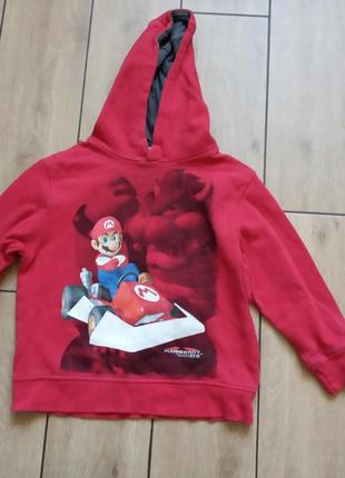 Толстовка, худи с начесом next р.110, на 5 лет