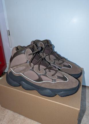 Кроссовки, ботинки adidas yeezy 500 high taupe black