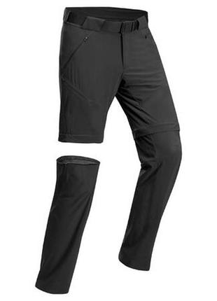 Брюки треккинговые модульные мужские quechua forclaz mh550