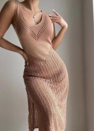 Стильный сарафан, h&m, мохер!