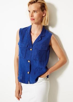 Льняная рубашка m&amp;s