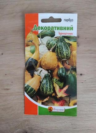 Семена тыквы декоративные 4
