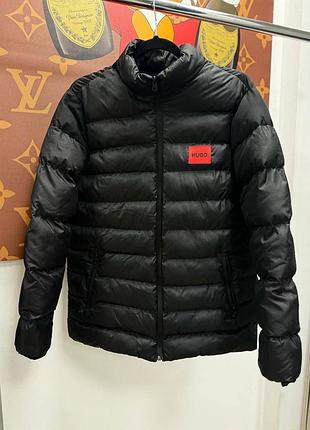 Mega sale | чоловіча куртка hugo boss утеплена | зимова куртка hugo boss