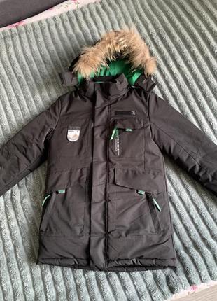 Куртка зимова для хлопчика 134см