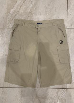 Карго шорты чино бежевые sergio tacchini