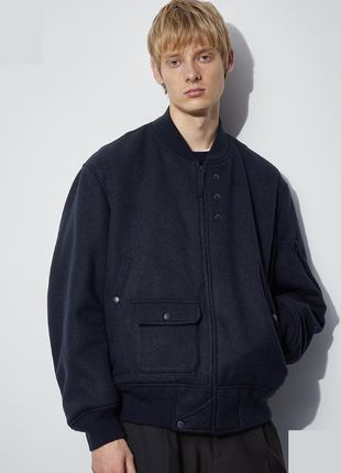 Стьобаний бомбер uniqlo (467597)
