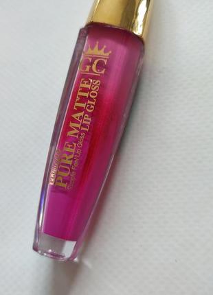 Розовый блеск для увеличения губ матовая пламер матовый розовый барби помада большая...