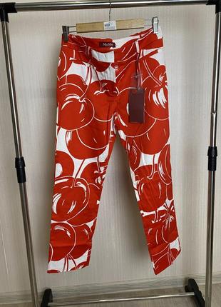 Яркие женские брюки брюки max mara