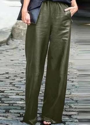 Брюки из эко кожи женские, новые