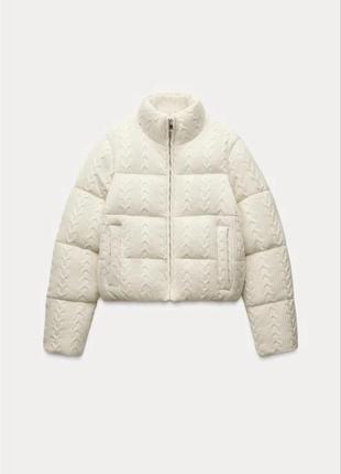 Куртка трикотажный анорак от zara