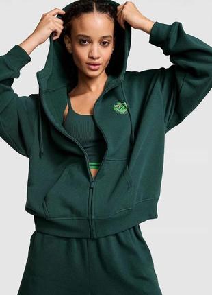 Спортивный прогулочный костюм на флисе victoria’s secret pink, оригинал7 фото