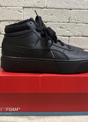 Теплые высокие кроссовки puma оригинал