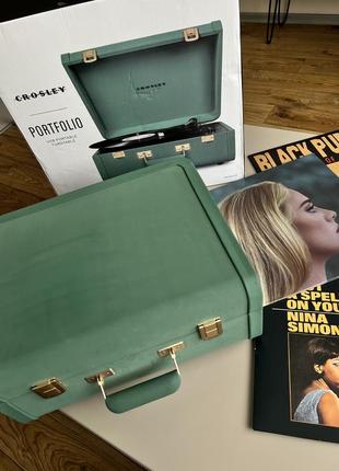 Виниловый проигрыватель crosley portfolio