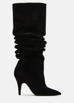 Новые ботфорты, сапоги натуральный замш steve madden3 фото