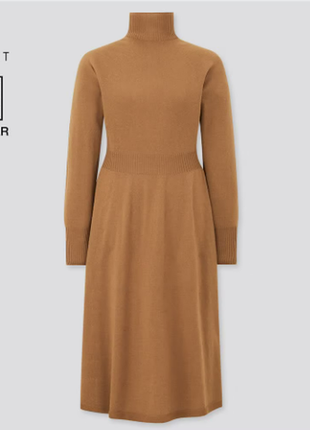 Uniqlo 3d платье из мериносовой шерсти