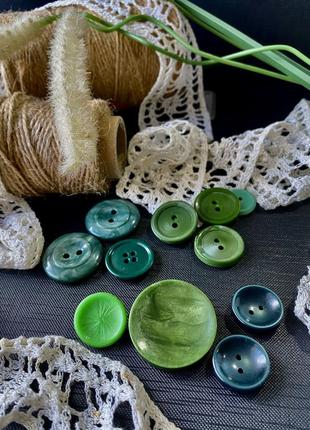 Вінтаж! 🌲🧵🪡 лот радянських ґудзиків з хрусткого пластику срср ретро стиль старовинні