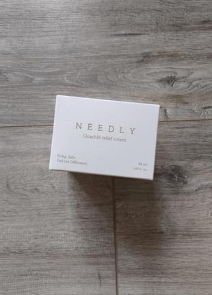 Needly cicachid relief cream – увлажняющий крем с центеллой для чувствительной кожи 48 мл
