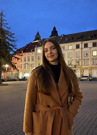 Пальто женское теплое