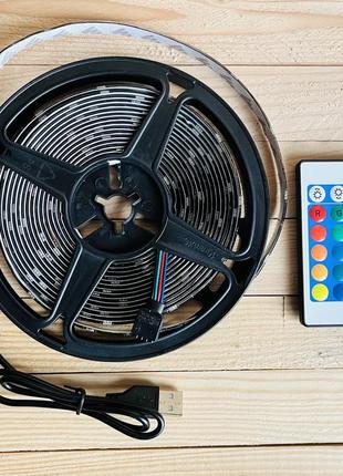Led-лента tv light 5m usb с пультом управления 💡
