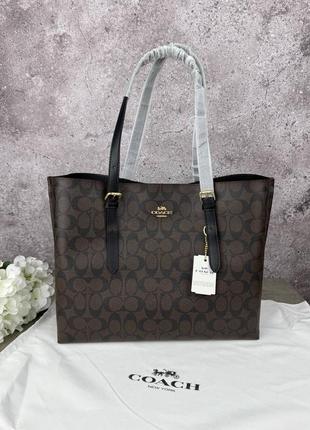 Сумка premium 1:1 высочайшее качество coach mollie 35